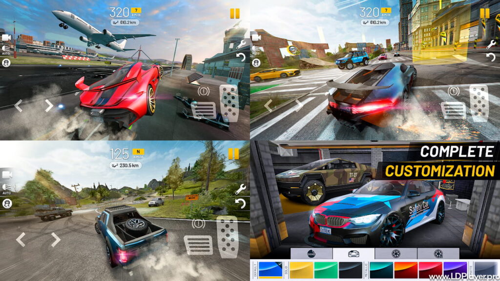 extreme car driving simulator screenshots