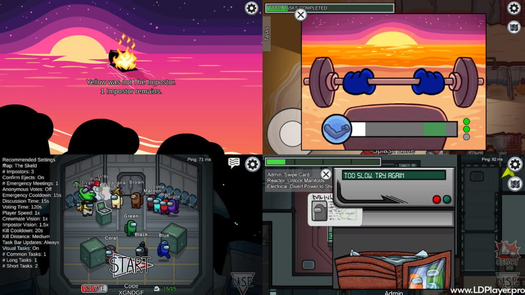 among us screenshots