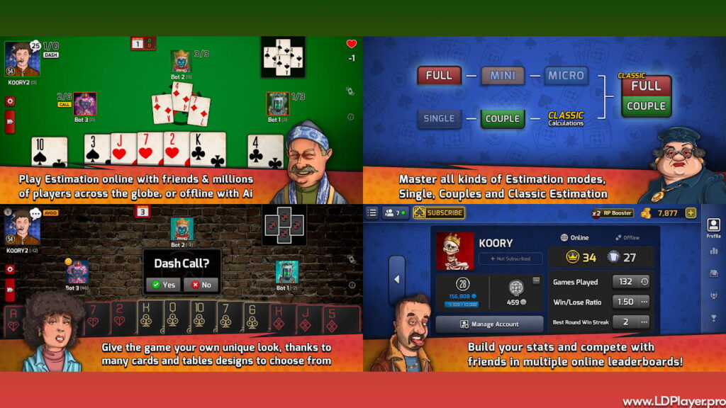 pocket estimation screenshots