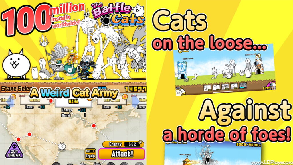 the battle cats screenshots