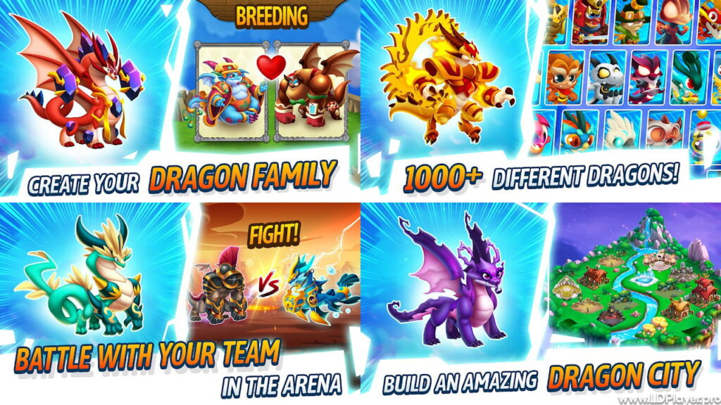 dragon city mobile adventure screenshots