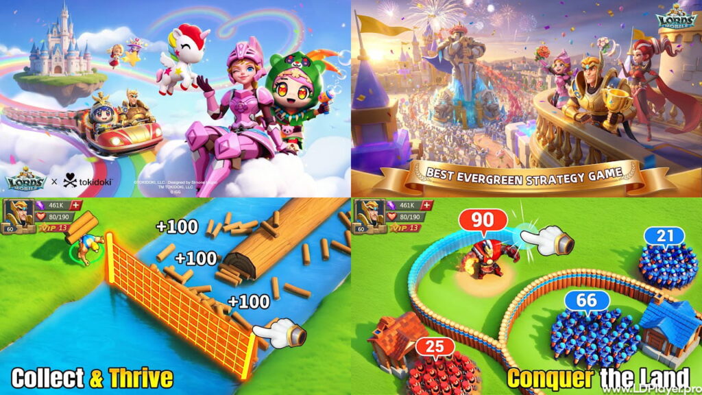 lords mobile kingdom wars screenshots