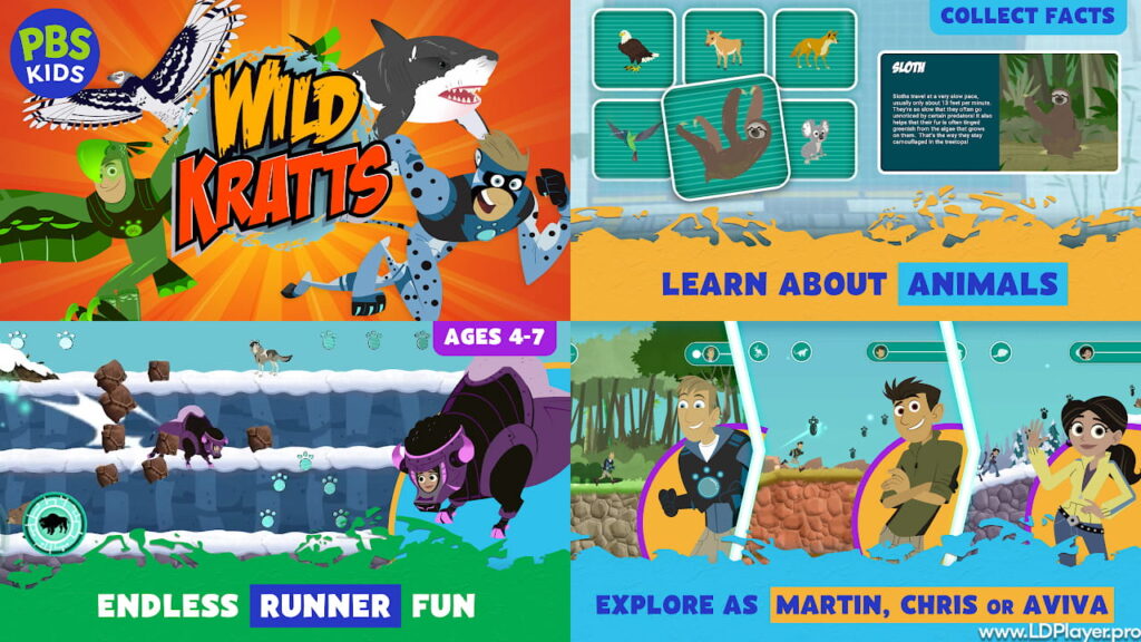 wild kratts rescue run screenshots