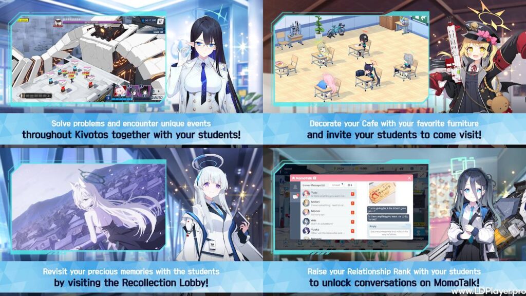 blue archive screenshots