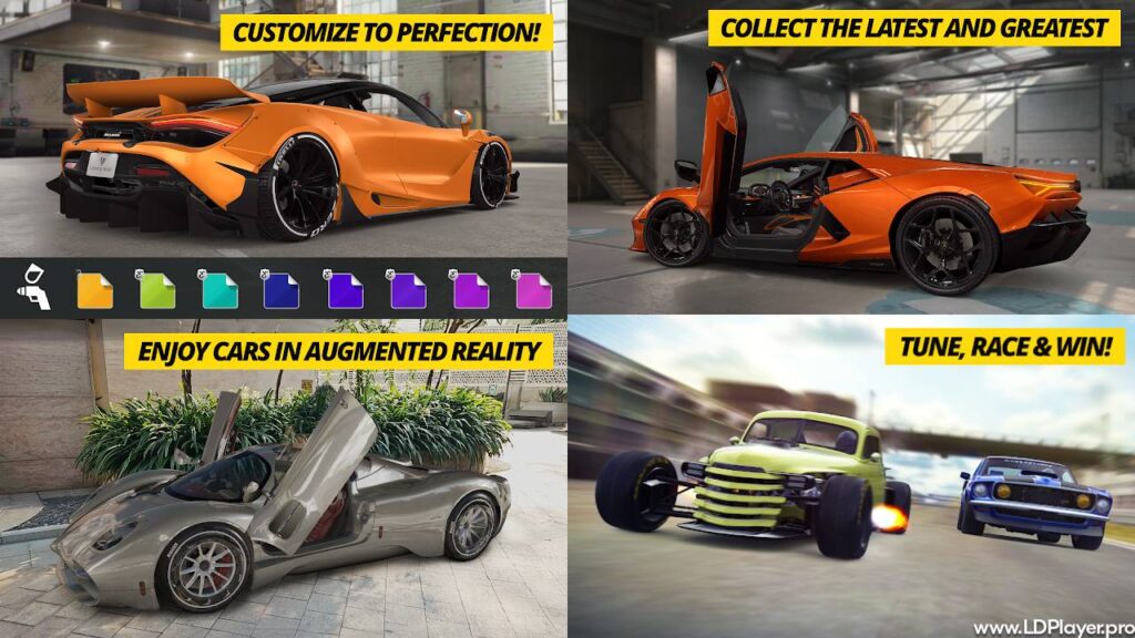 csr 2 realistic drag racing screenshots