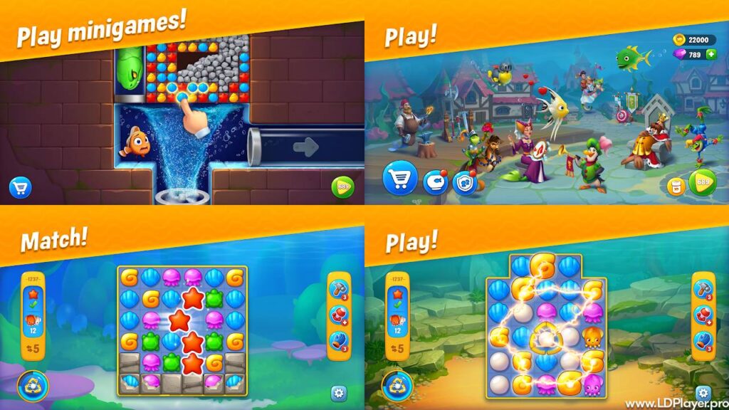 fishdom screenshots