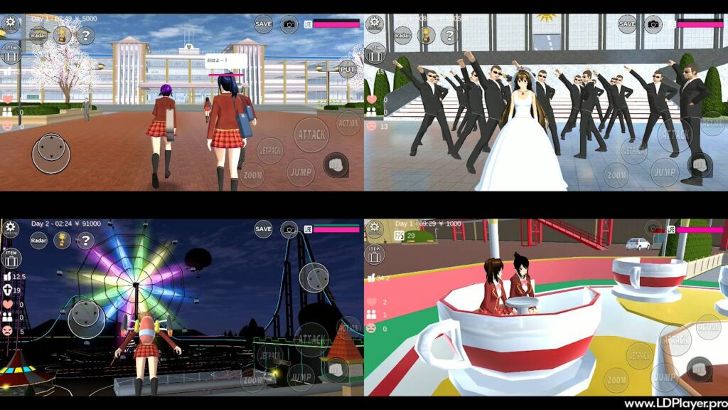 sakura school simulator screenshots